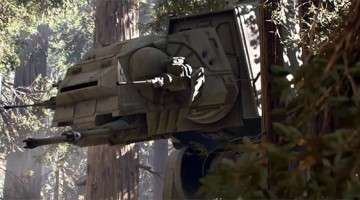 Battlefront AT-AT's on Rails