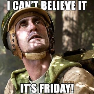Star Wars Battlefront Friday Meme